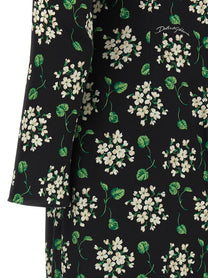 Dolce &amp; Gabbana Flower Print Dress Black