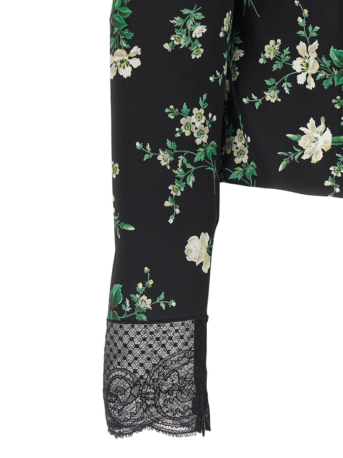 Dolce &amp; Gabbana Flower Print Top Black