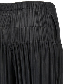 Pleats Please Issey Miyake Fluffy Basics Pants Black