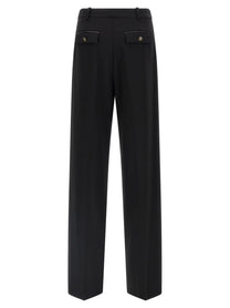 Elisabetta Franchi Fluid Cady Pants Black