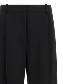 Elisabetta Franchi Fluid Cady Pants Black