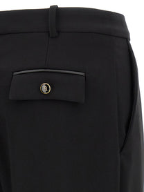 Elisabetta Franchi Fluid Cady Pants Black