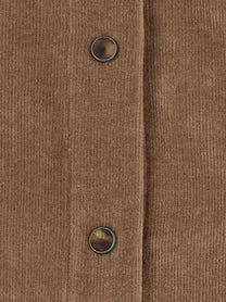 Brunello Cucinelli Women's Fluid Corduroy Shirt Brown