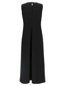 Herno Fluid Diagonal Dress Black