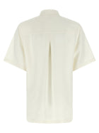 Toteme Fluid Polo Shirt White, view 2