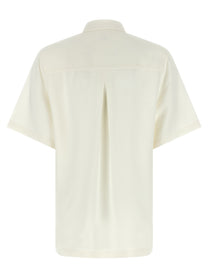 Toteme Fluid Polo Shirt White, view 2