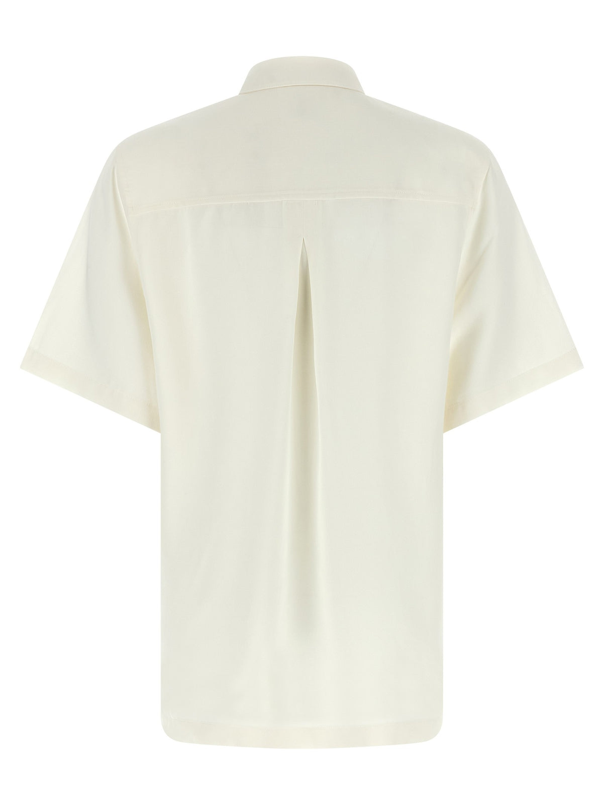 Toteme Fluid Polo Shirt White, view 2