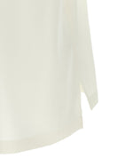 Toteme Fluid Polo Shirt White, view 4