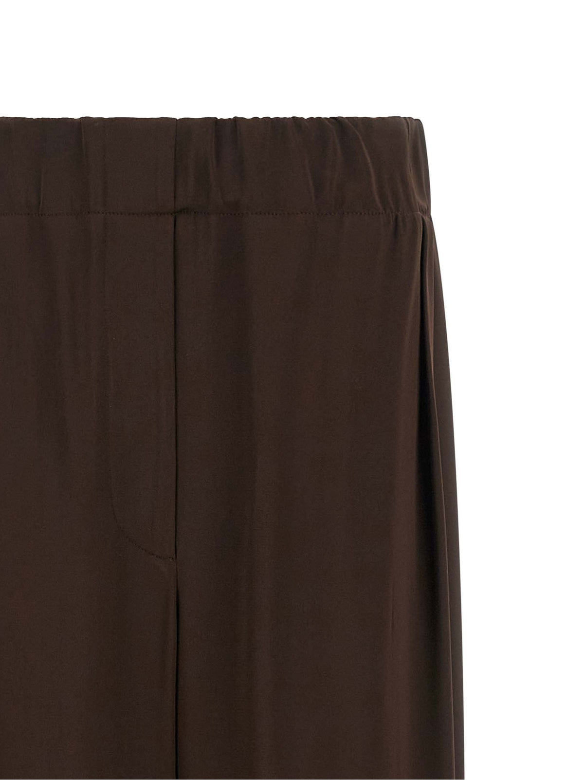 Jil Sander Fluid Viscose Pants Brown, view 3