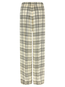 Jil Sander Fluid Viscose Pants Beige