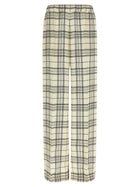 Jil Sander Fluid Viscose Pants Beige