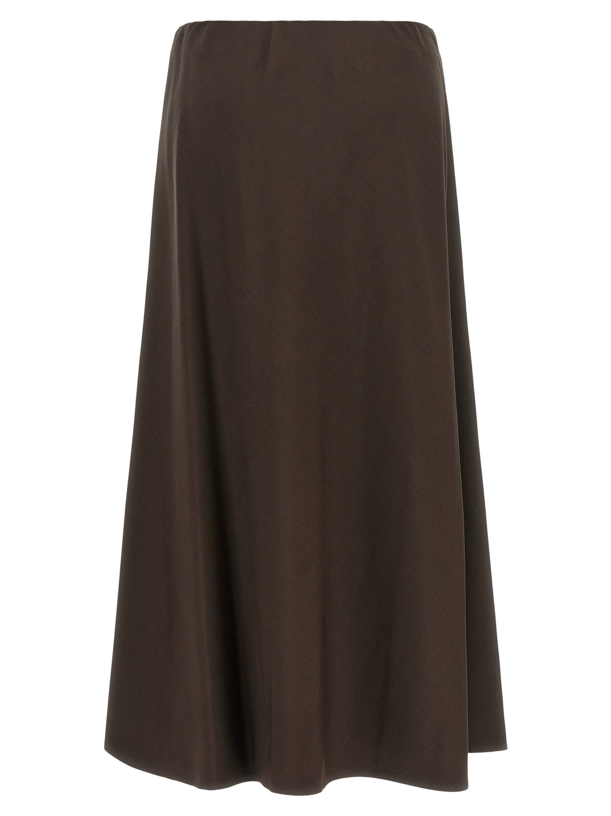 Brunello Cucinelli Flute Skirt Brown