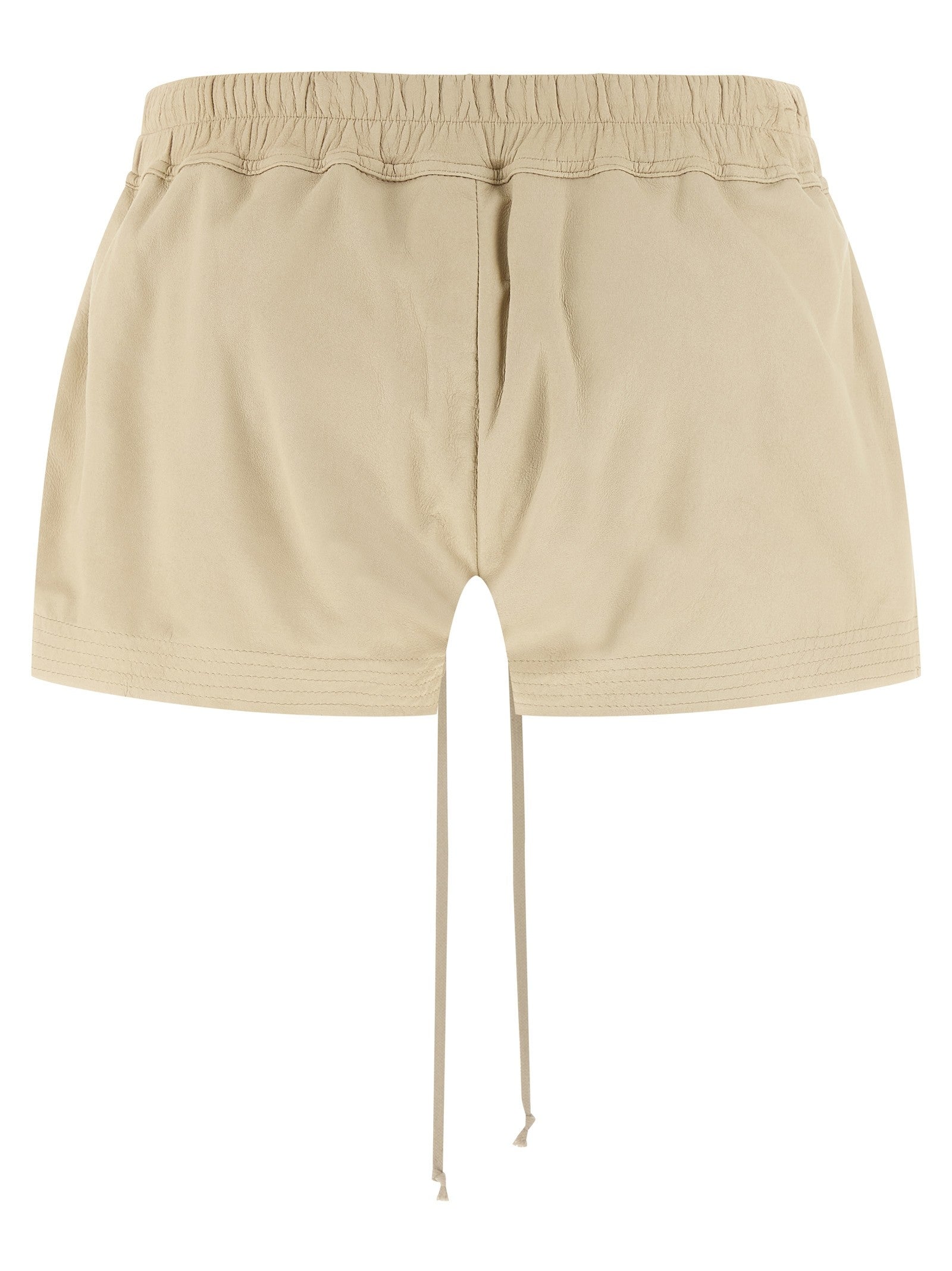 Rick Owens Fog Boxers Shorts Beige