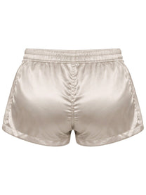 Rick Owens Women's Fog Boxers Shorts Beige