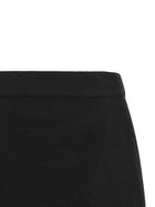 Rick Owens Fog Cutoff Skirt Black, view 3