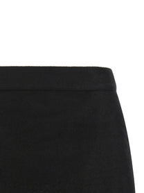 Rick Owens Fog Cutoff Skirt Black