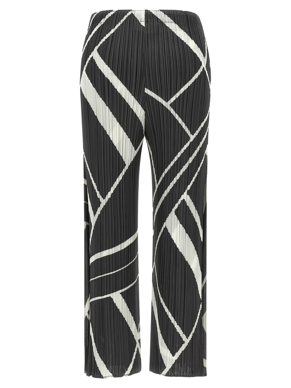 Pleats Please Issey Miyake Fold Line Pants Grey, view 2