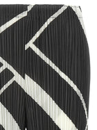 Pleats Please Issey Miyake Fold Line Pants Grey, view 3
