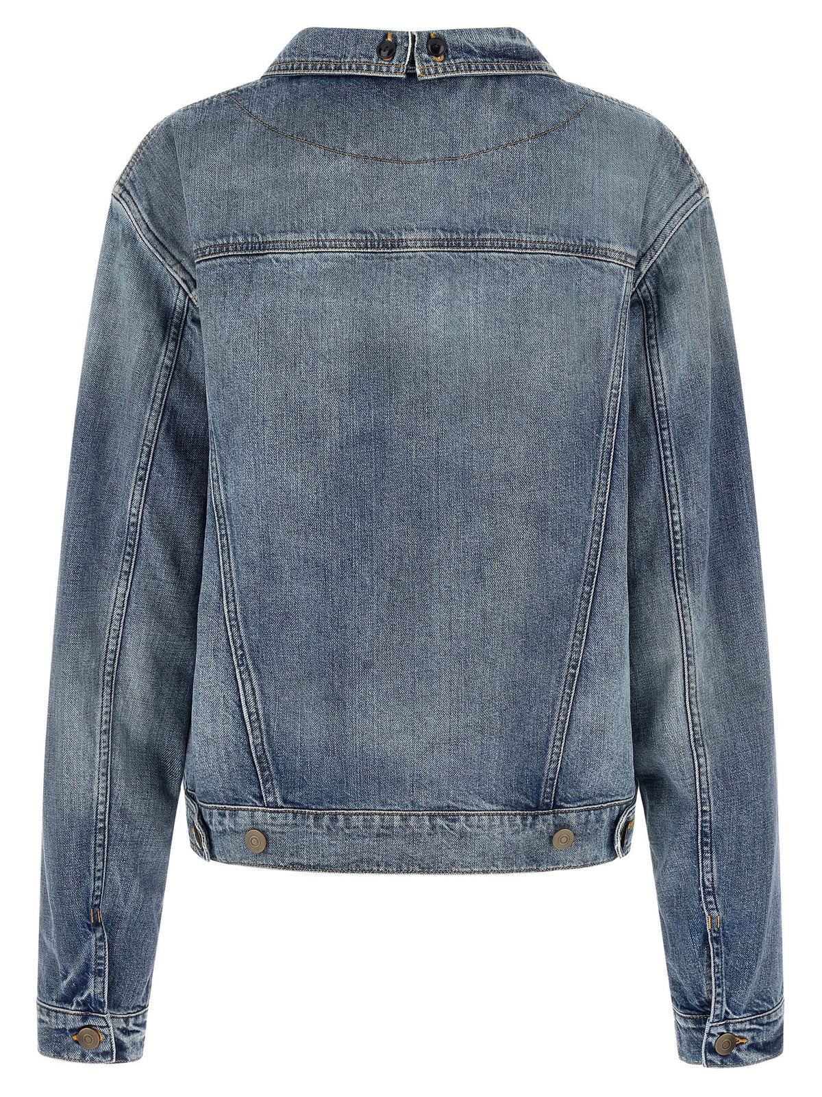 Maison Margiela Folded Collar Jacket Blue