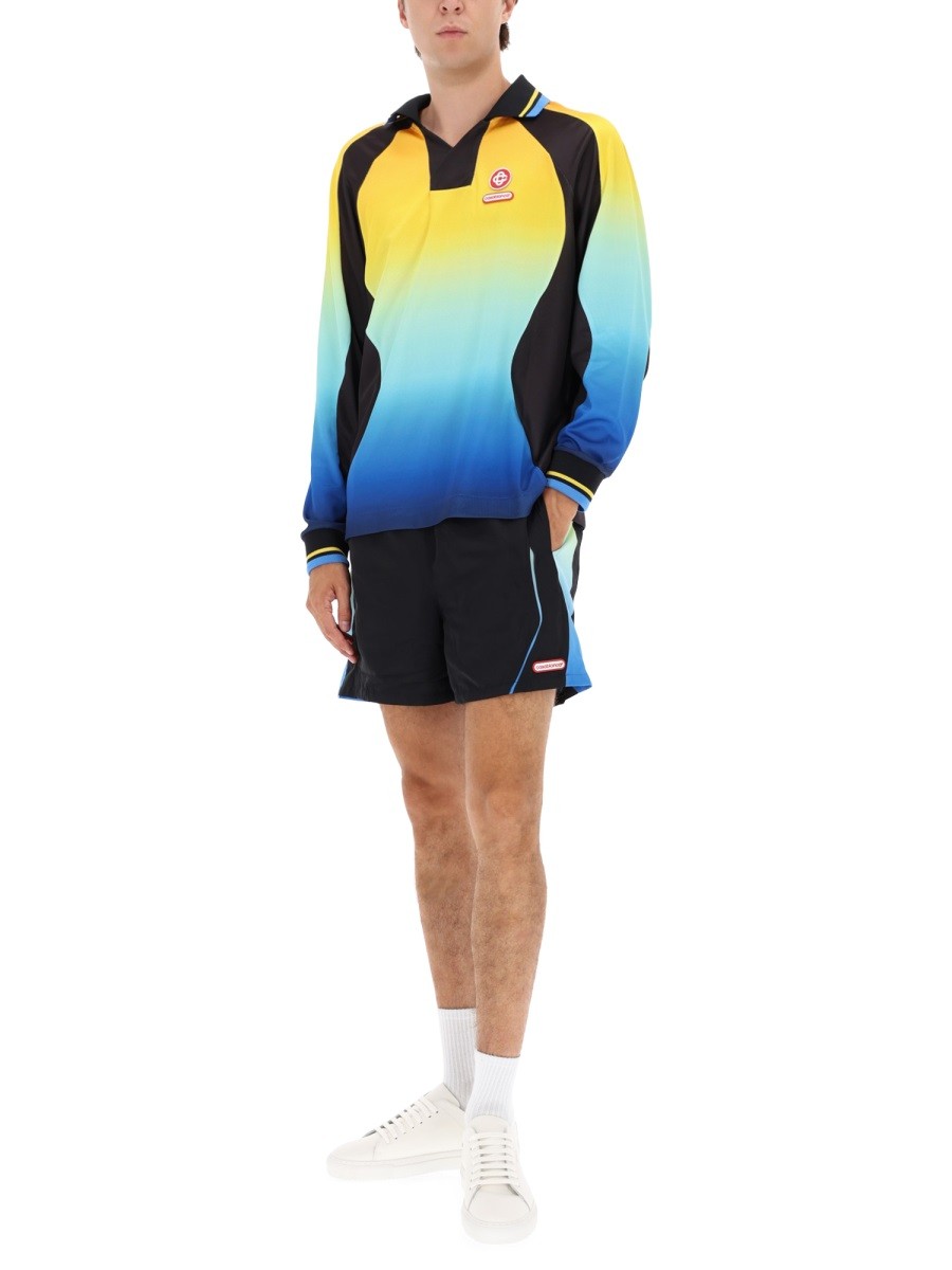 Casablanca Men's Football Shirt Multicolor