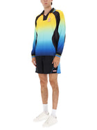 Casablanca Men's Football Windbreaker Shorts Black, view 2