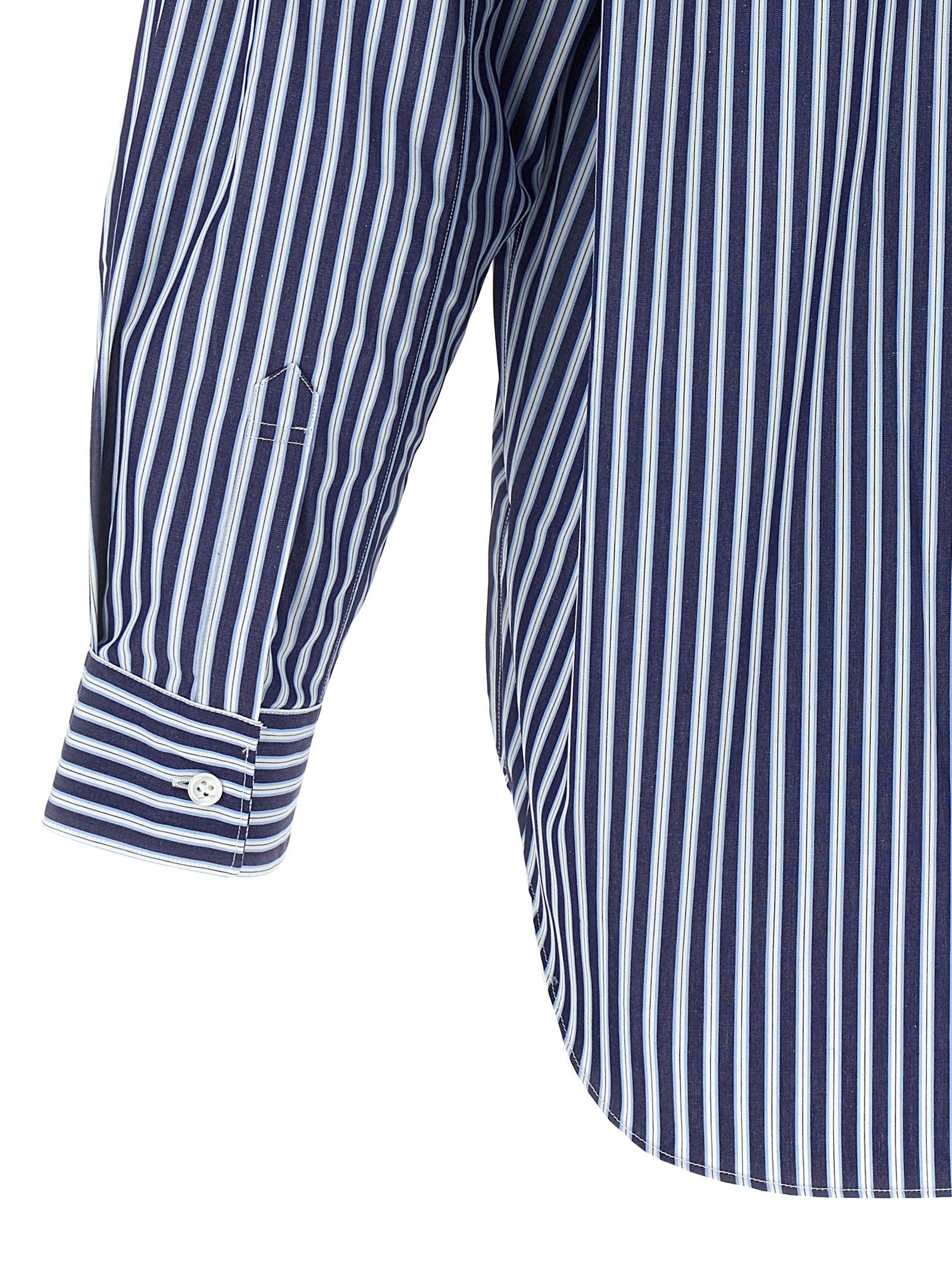 Comme Des Garcons Shirt Forever Shirt Blue