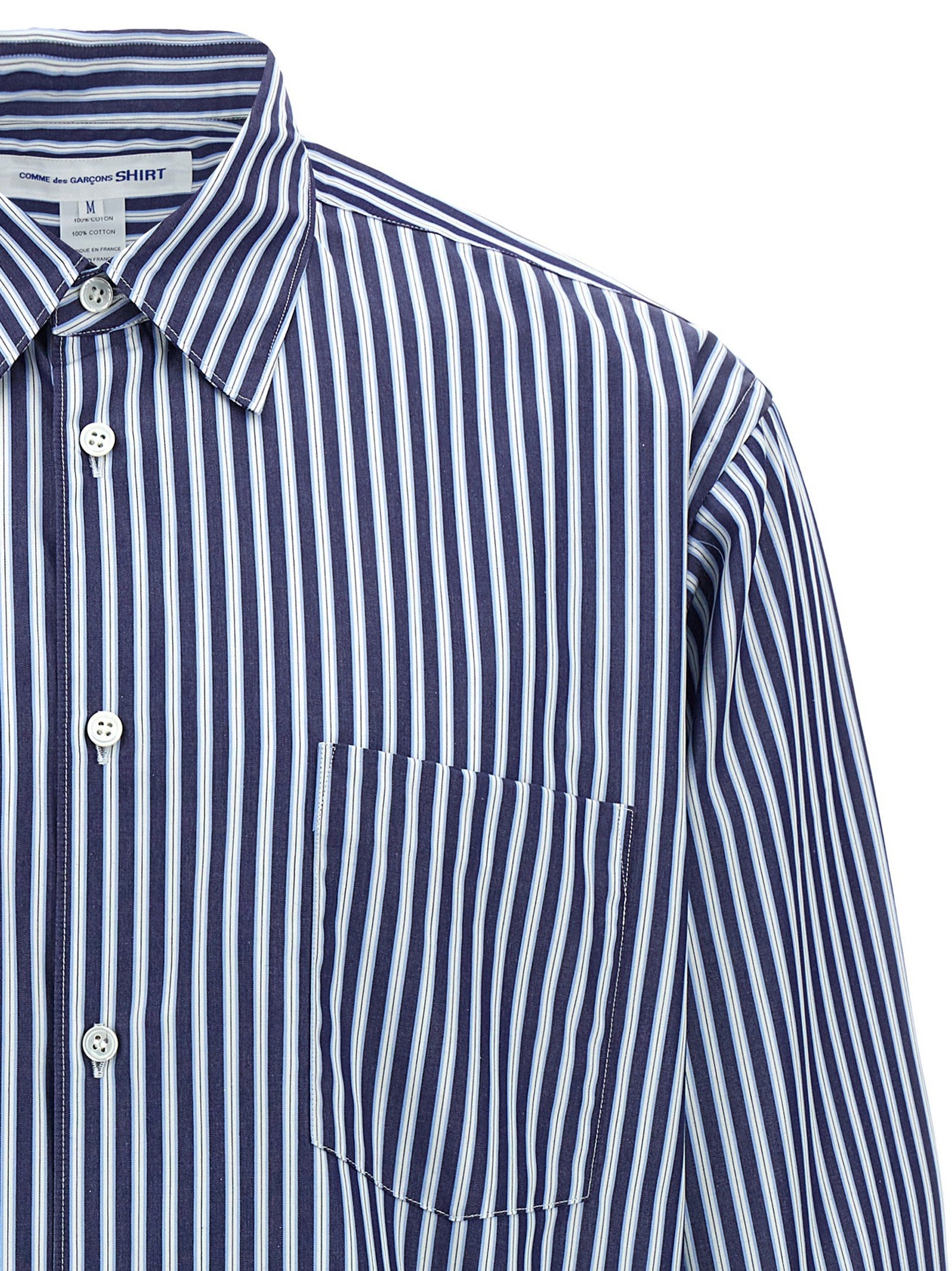 Comme Des Garcons Shirt Forever Shirt Blue