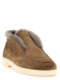 Santoni Fortune Ankle Boots Brown