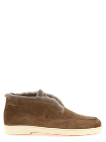 Santoni Fortune Ankle Boots Brown