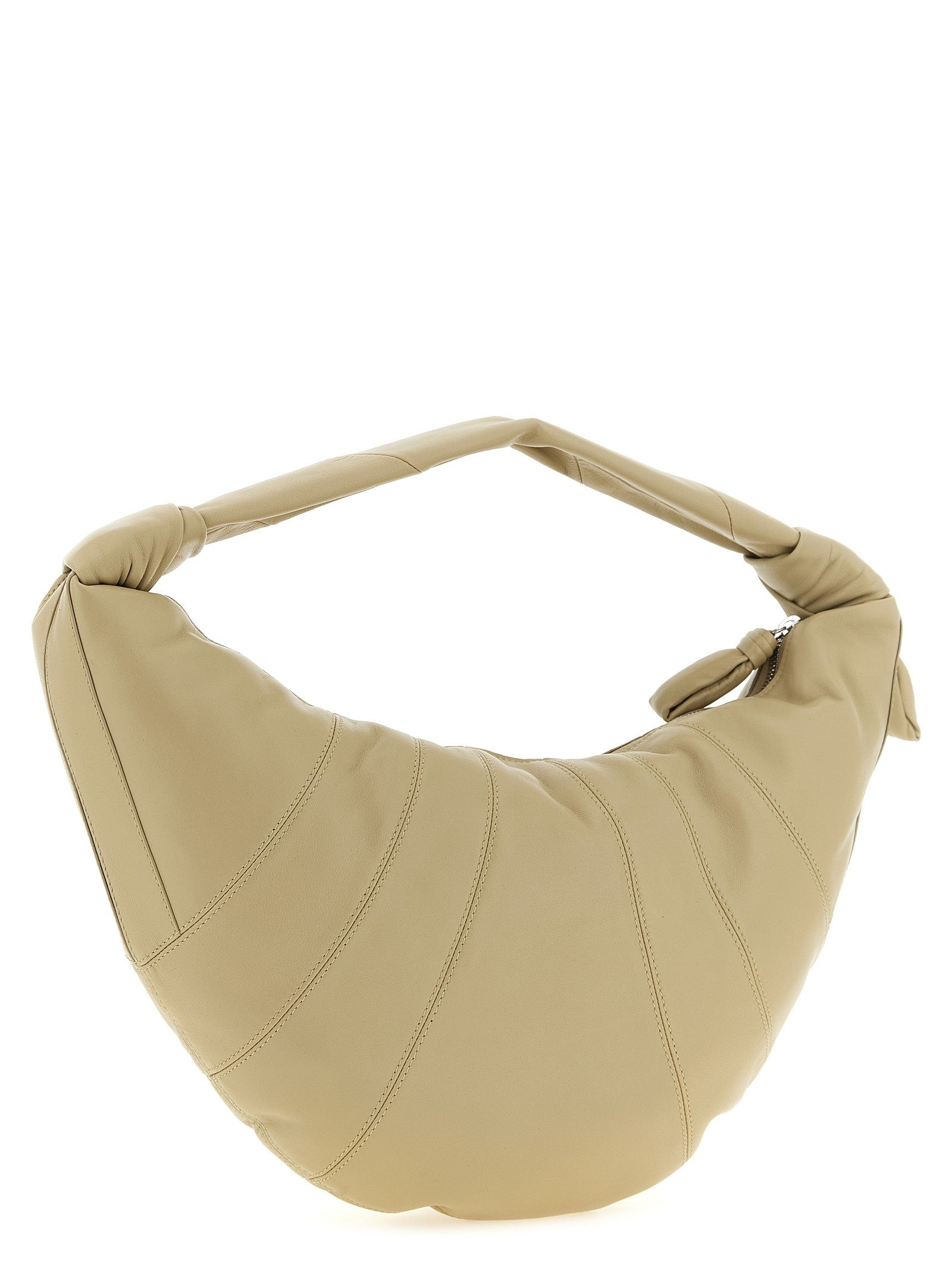 Lemaire Fortune Croissant Shoulder Bag Beige