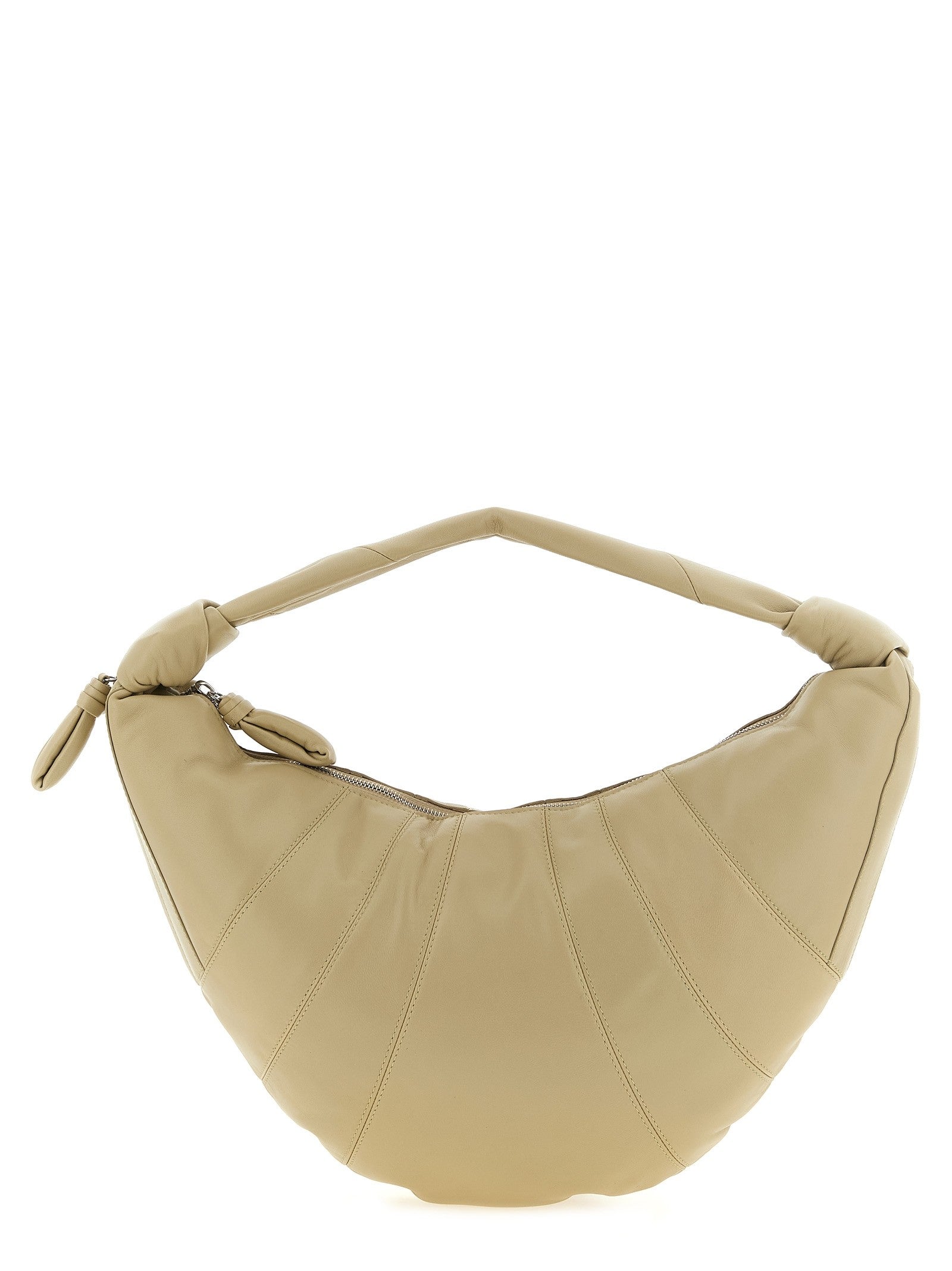 Lemaire Fortune Croissant Shoulder Bag Beige