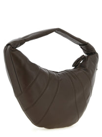 Lemaire Fortune Croissant Shoulder Bag Brown