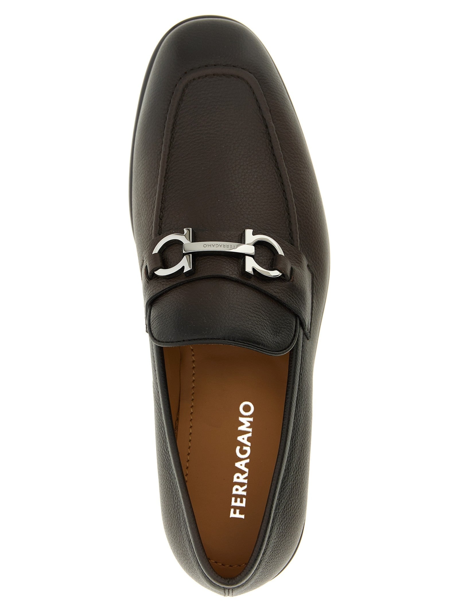 Ferragamo Foster Loafers Brown