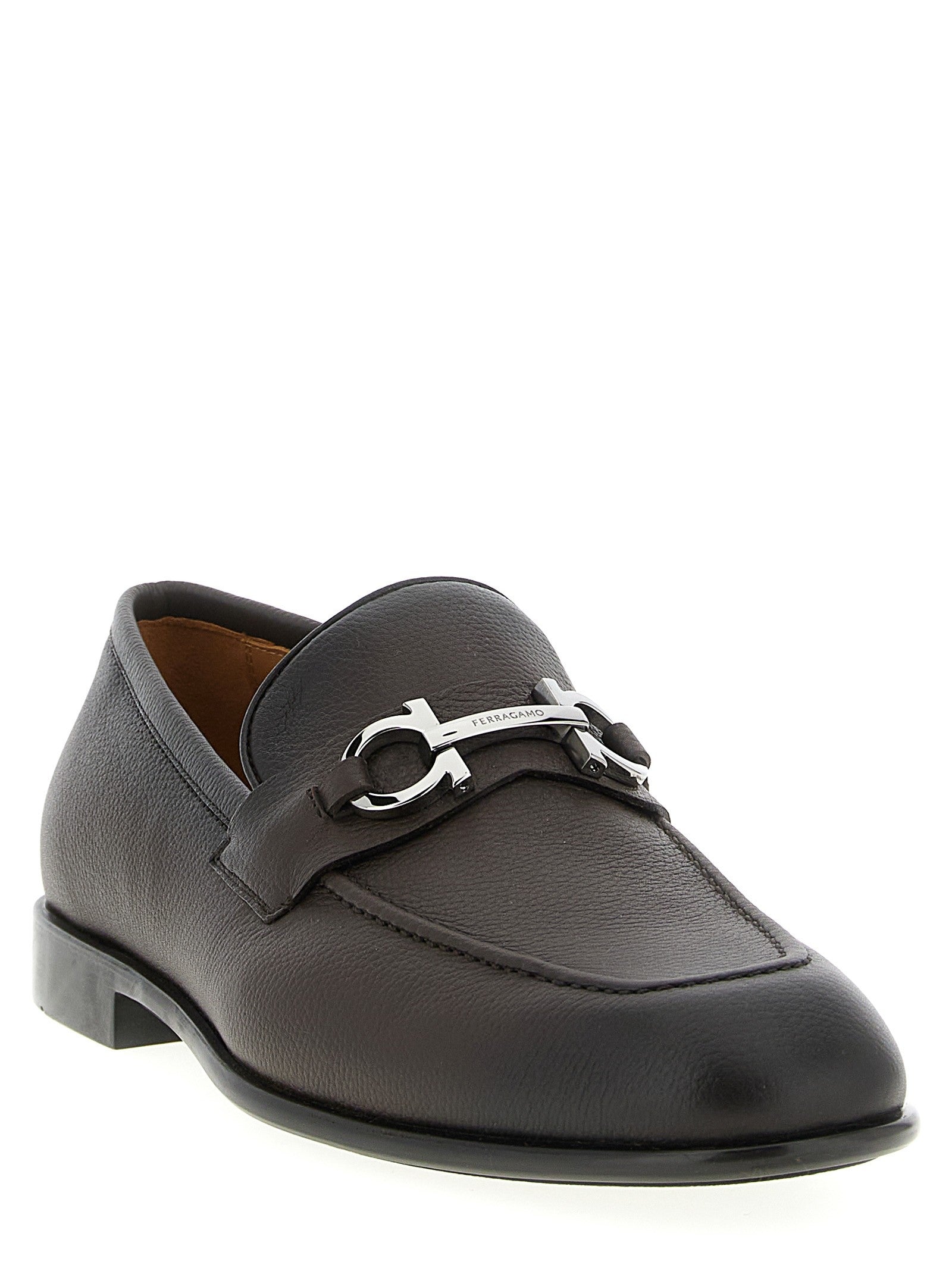 Ferragamo Foster Loafers Brown