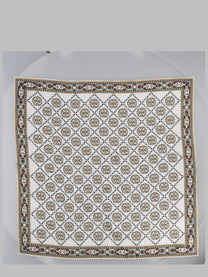 Tory Burch Women's Foulard Deco Monogram Multicolor
