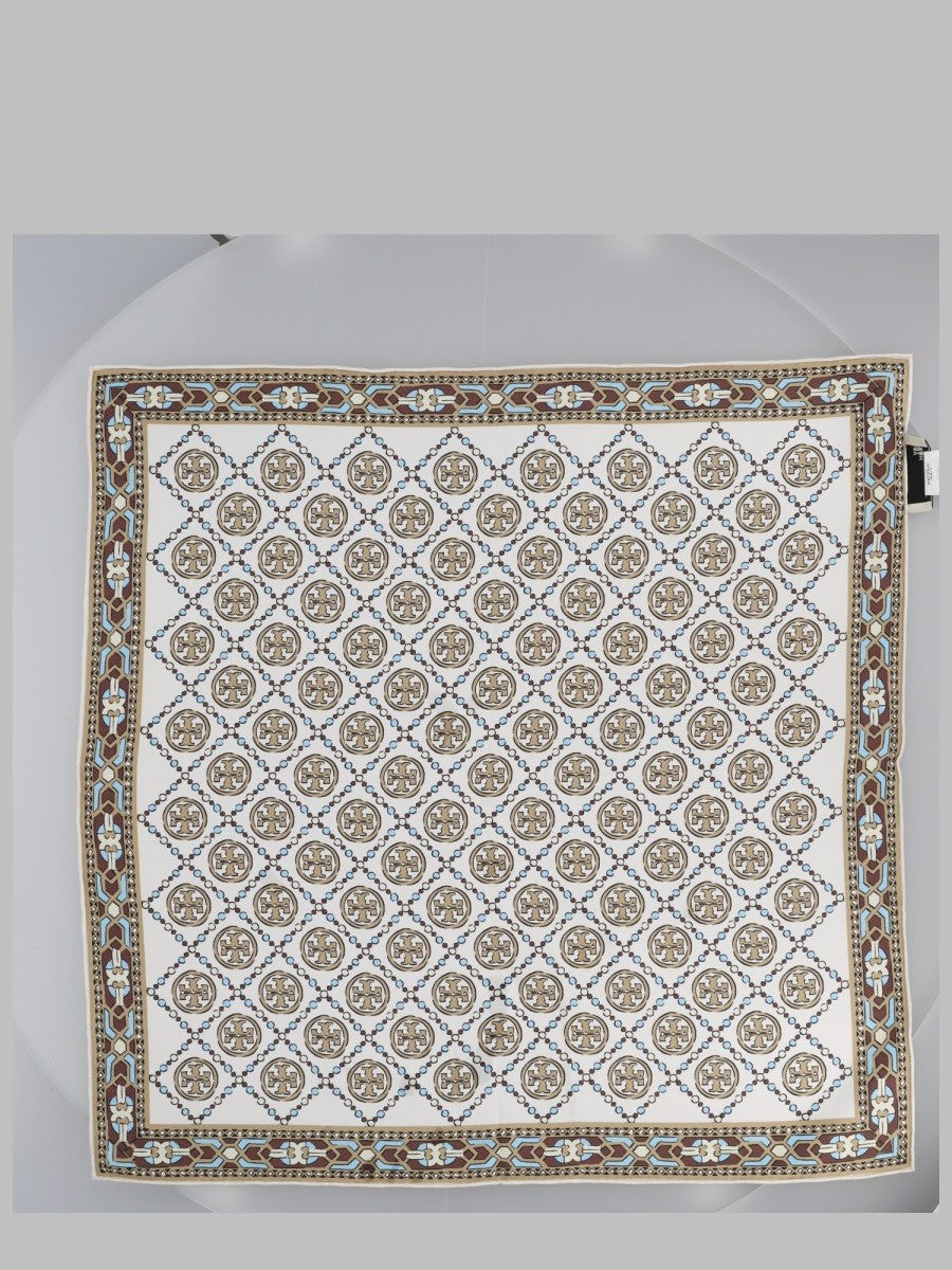 Tory Burch Women's Foulard Deco Monogram Multicolor