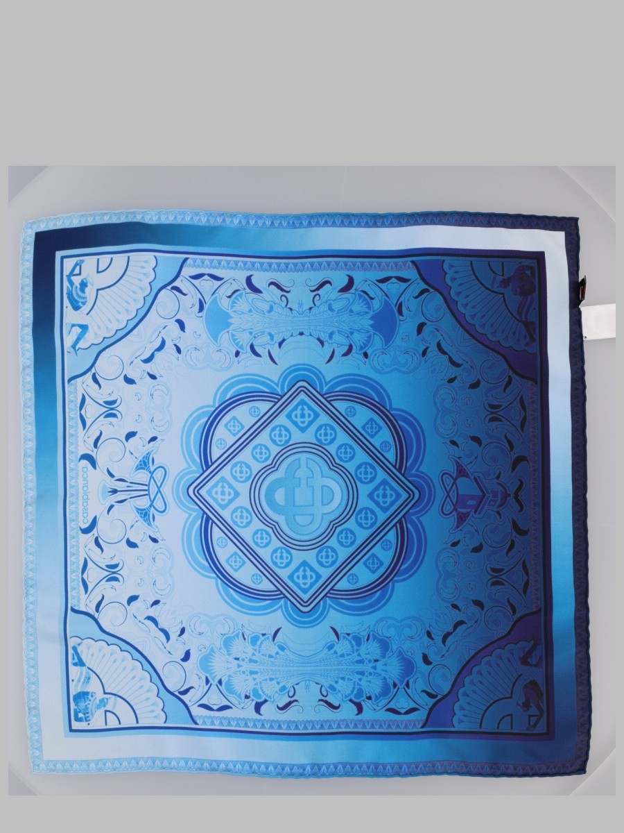 Casablanca Men's Foulard Egyptian Rug Medium Blue