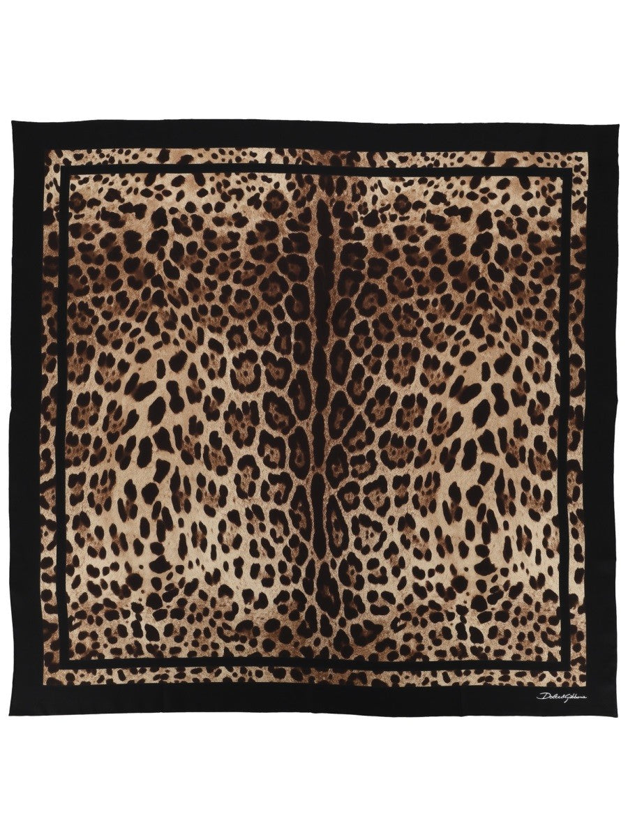 Dolce &amp; Gabbana Women's Silk Scarf Pattern