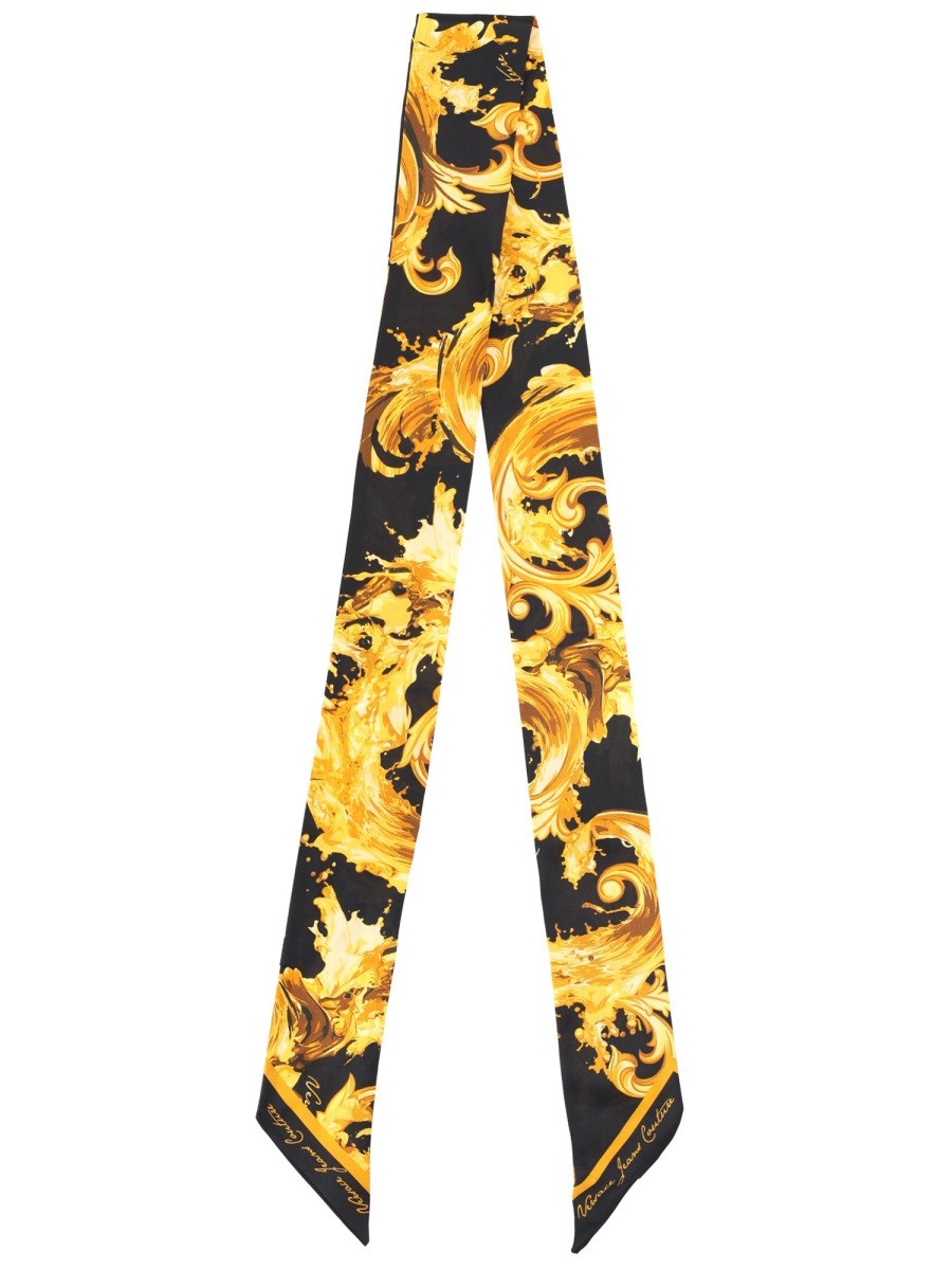 Versace Jeans Couture Women's Foulard in Seta Black