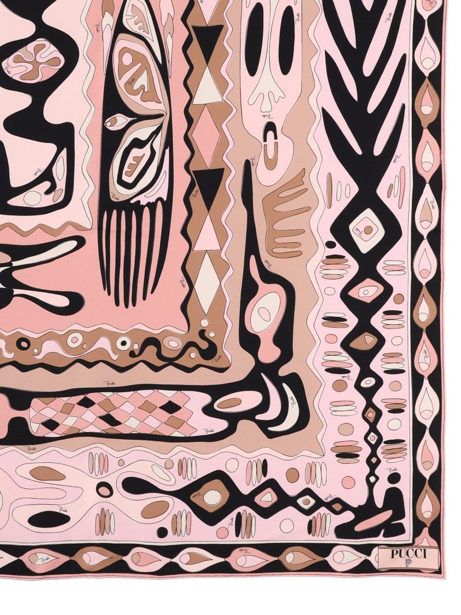 Pucci Women's Foulard in Seta Multicolor