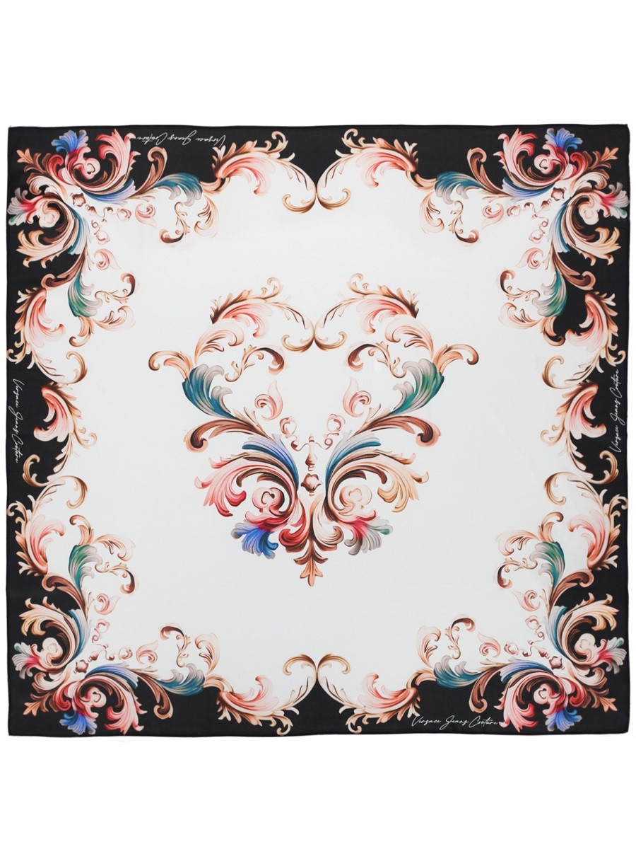 Versace Jeans Couture Women's Foulard in Seta White