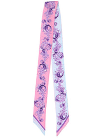 Versace Jeans Couture Women's Foulard in Seta Blue
