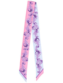 Versace Jeans Couture Women's Foulard in Seta Blue