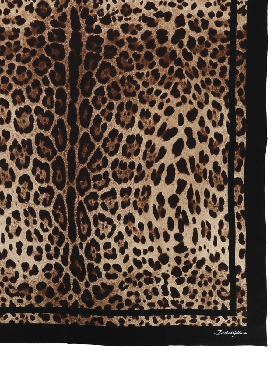 Dolce &amp; Gabbana Women's Foulard in Seta Pattern