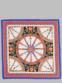Dolce &amp; Gabbana Women's Foulard in Twill DI Seta Black