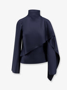 Rohe Women's Silk Shirt Scarf Black