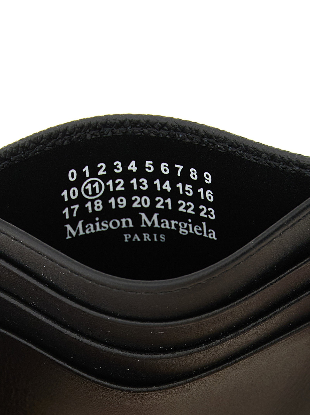 Maison Margiela Four Stitches Card Holder Black, view 3