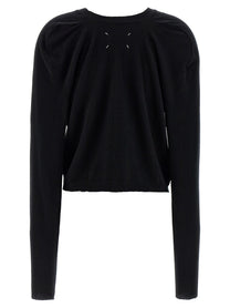 Maison Margiela Four Stitches Cardigan Black