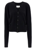 Maison Margiela Four Stitches Cardigan Black