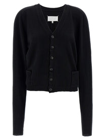 Maison Margiela Four Stitches Cardigan Black